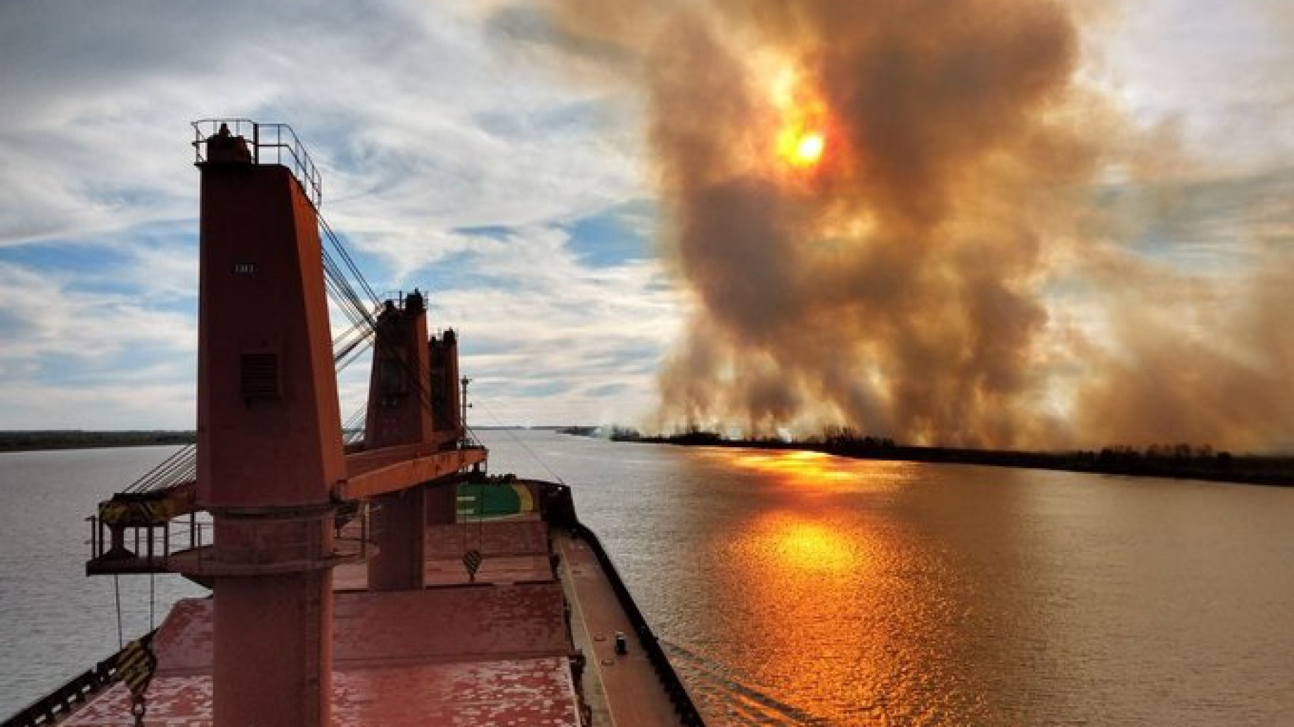 Quema de humedales: knock out a los "riñones" del planeta