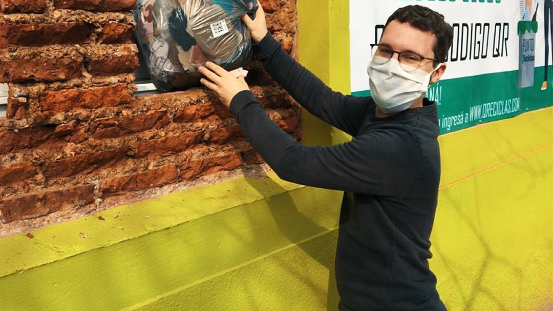 "Qreciclas", una empresa de Bahía Blanca que premia cuando reciclás en casa