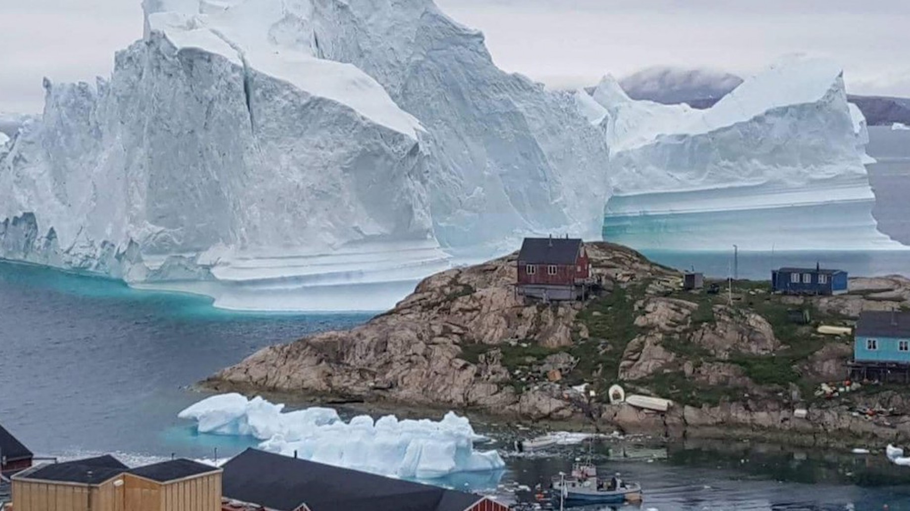 En 2019 en Groenlandia se perdió el hielo equivalente a seis piletas olímpicas por segundo