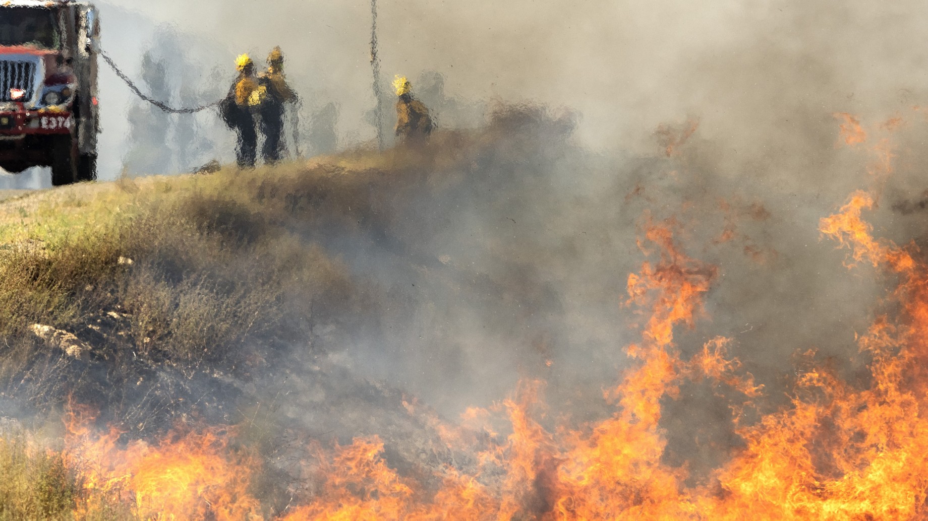 Incendios en Caifornia: 90.000 hectáreas quemadas y miles de evacuados
