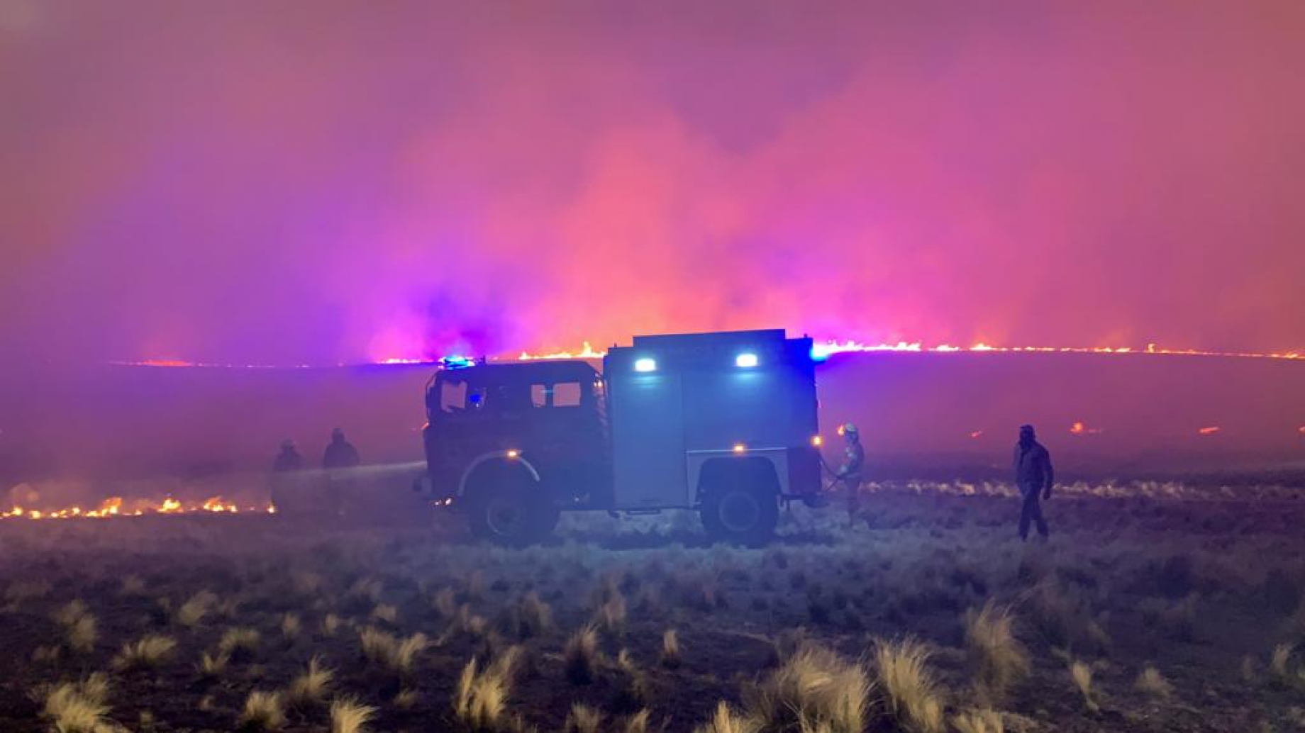Once provincias argentinas bajo fuego: 434.975 hectáreas quemadas