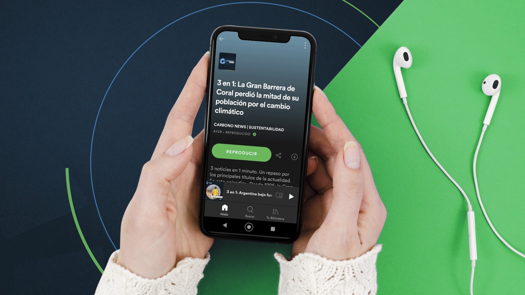 Carbono.news ya tiene podcast y está disponible en Spotify