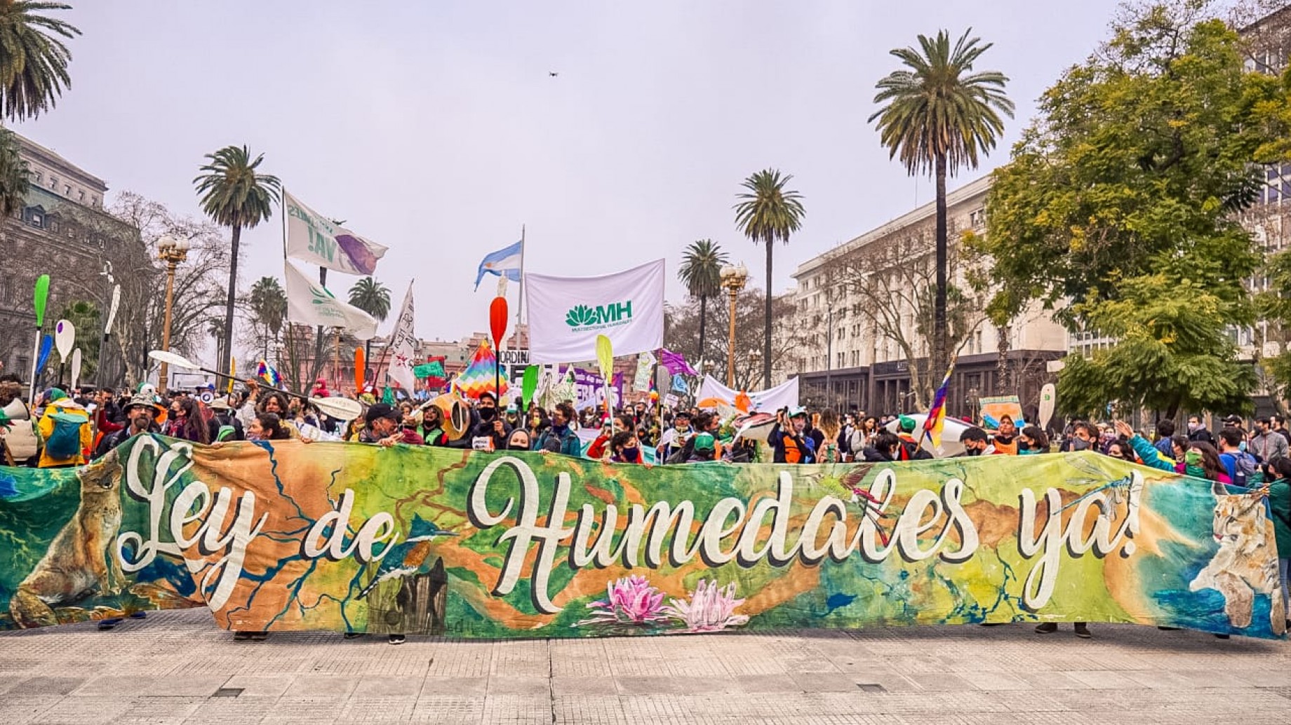 Con malas señales, Diputados recibió el petitorio por la Ley de Humedales