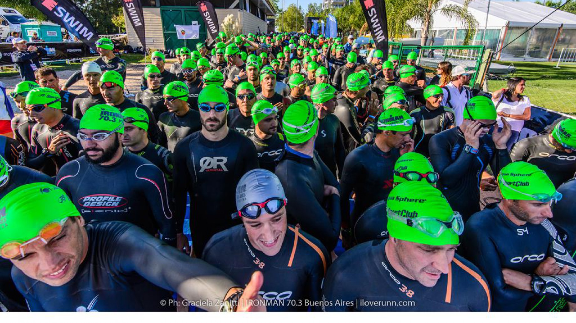 Este domingo se corre un triatlón en los Lagos de Palermo