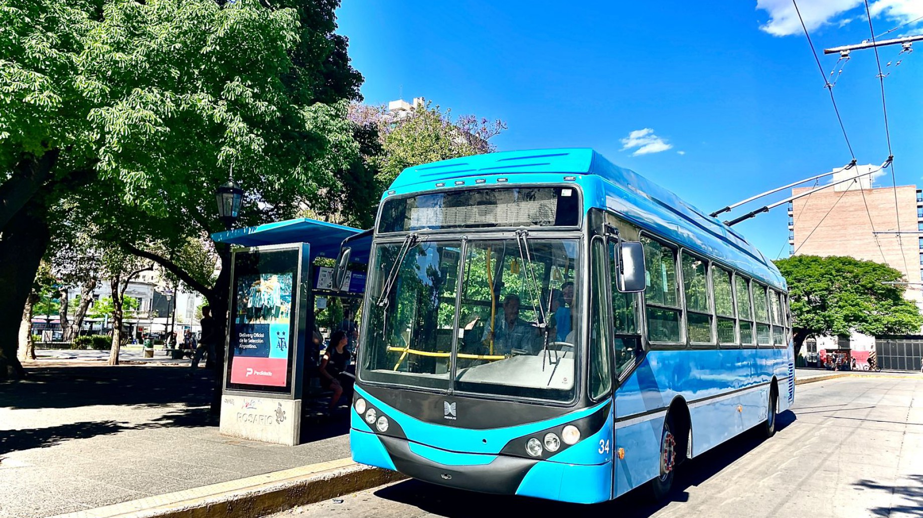 Ya circula el primer bus eléctrico fabricado en Santa Fe. Se apuesta por reconvertir colectivos gasoleros en trolebuses