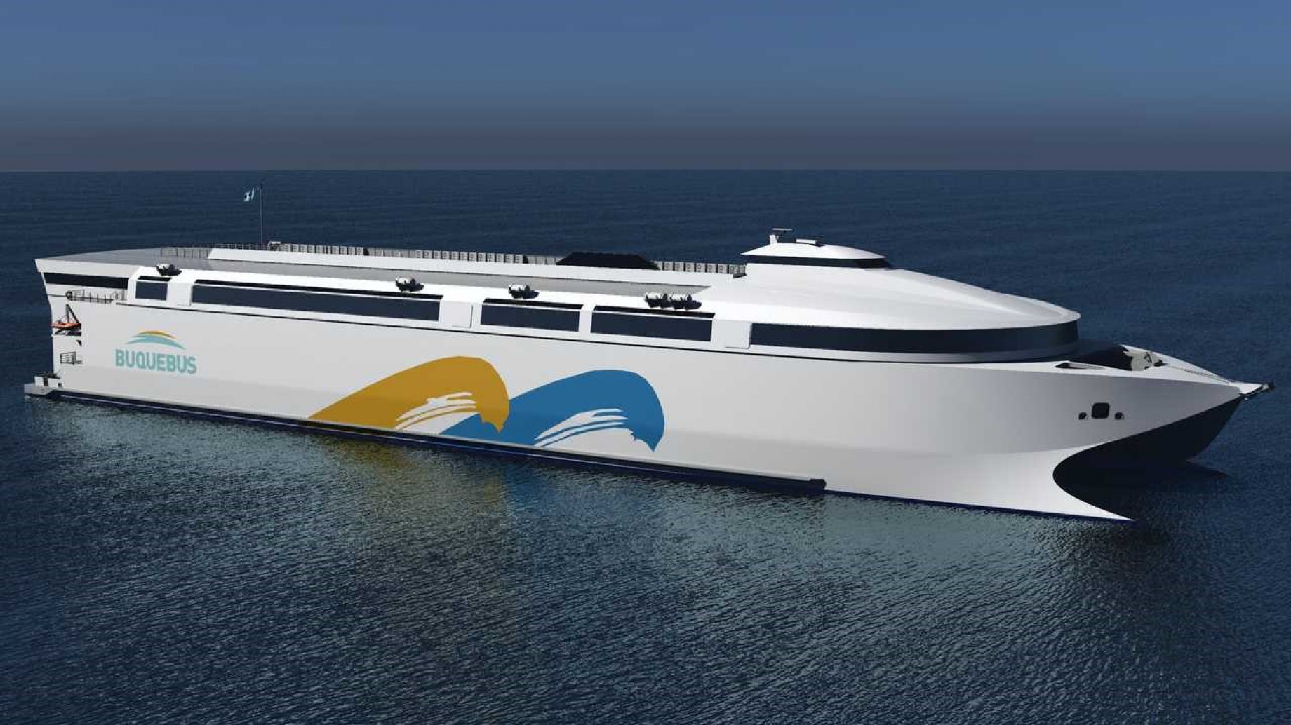 Ferry 100% eléctrico (el más grande del mundo) unirá Buenos Aires y Uruguay