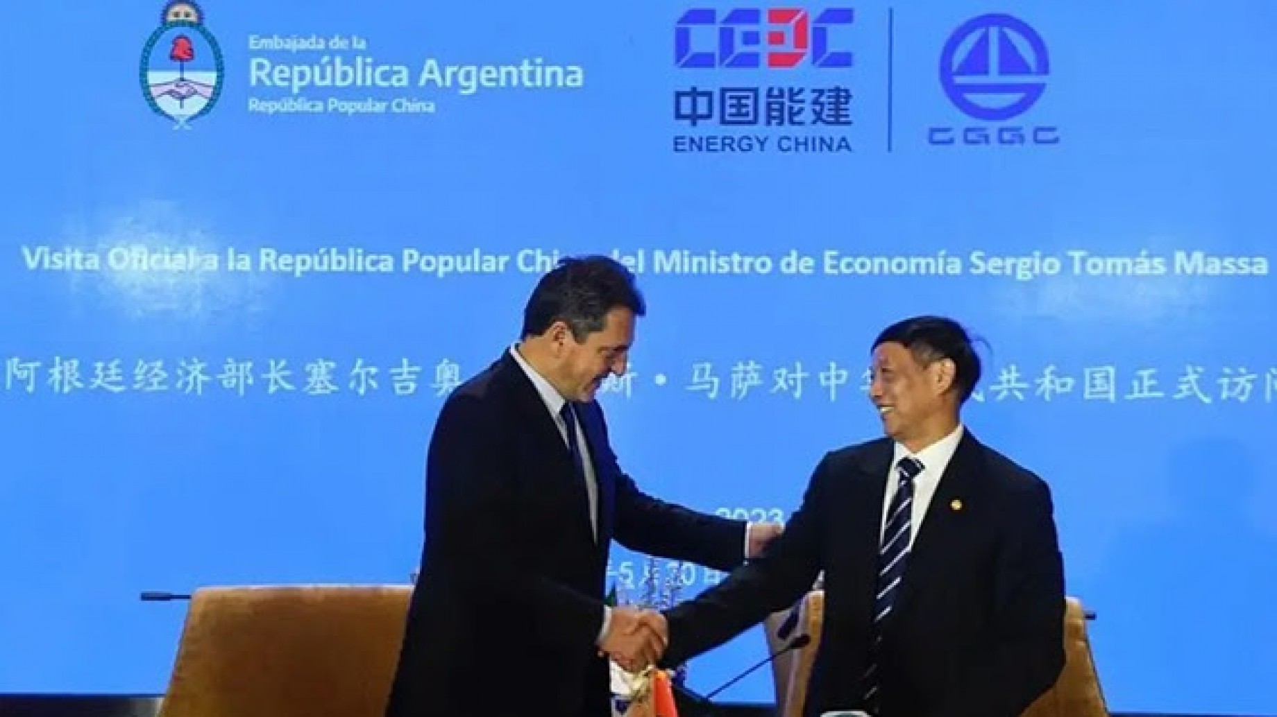 Visita de Massa a China: Presión extractivista y falta de mirada ambiental