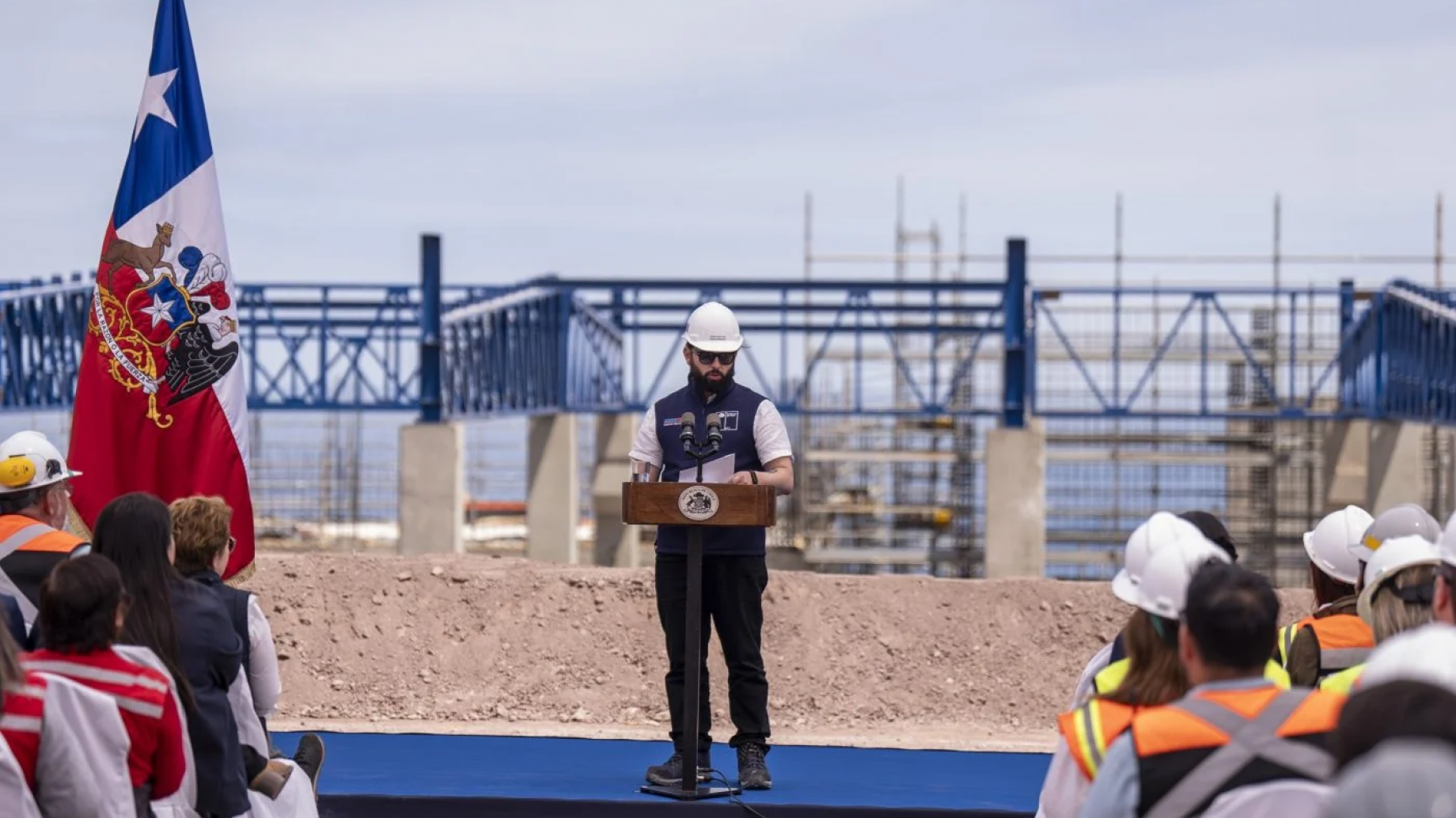 Chile recurre a las plantas desaladoras para hacer frente a la crisis hídrica