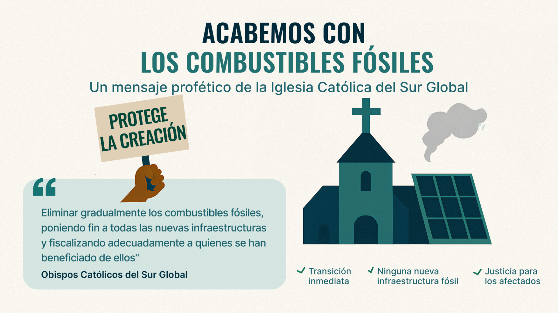 Las Conferencias Católicas del Sur Global Publican una Declaración Conjunta sobre la COP30