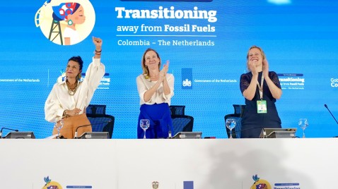 Conferencia de Santa Marta: los países acuerdan en que la transición no puede esperar